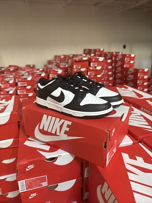 Nike Dunk Low Retro White Black Panda (2021) DD1391-100 Men's