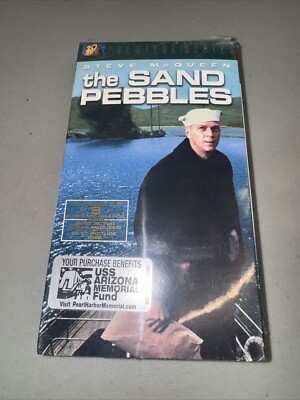The Sand Pebbles (VHS, 2001) Steve McQueen Rare HTF New SEALED MINT CONDITION