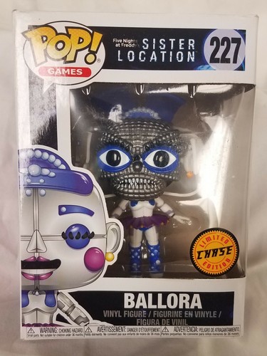 レア 貴重 Funko Pop BALLORA Sister Location NEW Funko Pop! Five Nights At Freddy's (FNAF) Ballora #227