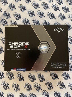 Callaway Chrome Soft X Triple Track 'Good Good' Golf Balls - 1 Box