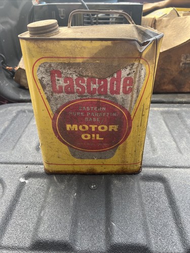 ヴィンテージ オイル缶 JEWEL MOTOR OIL アメリカン雑貨 シェル オイル缶 U.S.ヘヴィースチールサイン （X-100 MOTOR OIL