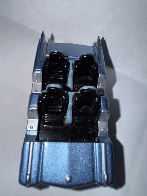 Disney Theme Park Attractions Rock n Roller Coaster DieCast Blue Metallic Car
