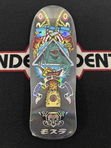 SANTA CRUZ MOTHRA NATAS DECK スケートボード 10 Santa Cruz Godzilla Mothra Natas Skateboard Deck 10.538