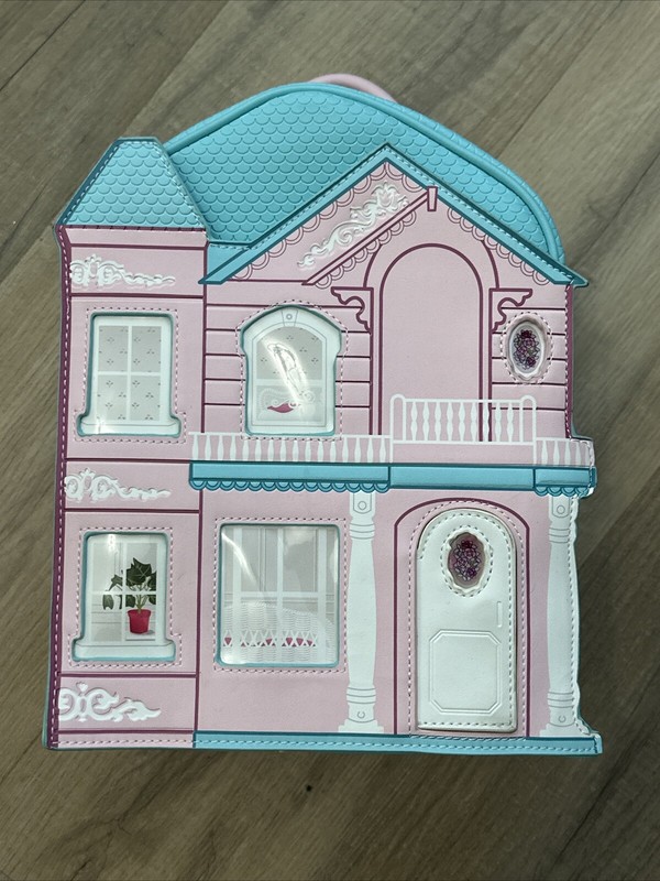 Her Universe Barbie DREAM House Mini Backpack Dreamhouse Purse Bag