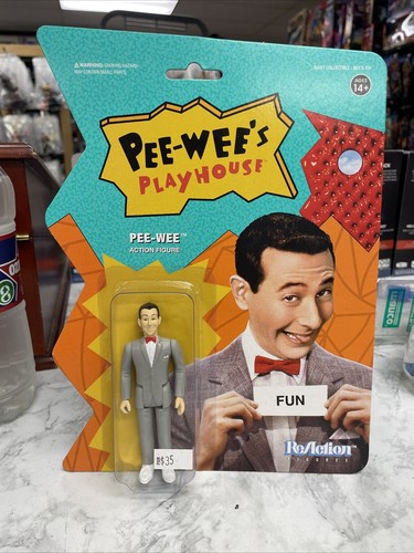 Pee-Wee Herman Super7 ReAction (3.75 Inch) Carded PAUL