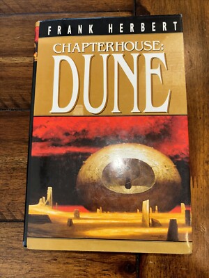 Chapterhouse:Dune by Frank Herbert ~ Science Fiction Book Club 1987 ~ HCDJ