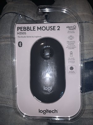 Logitech Pebble Slim Bluetooth Wireless Mouse 2 M350S Tonal Graphite