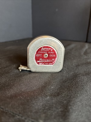 VTG Lufkin C9210 Mezurall 10 FT. Tape Rule Measure Rare USA  Tape Sit out 1/2 in