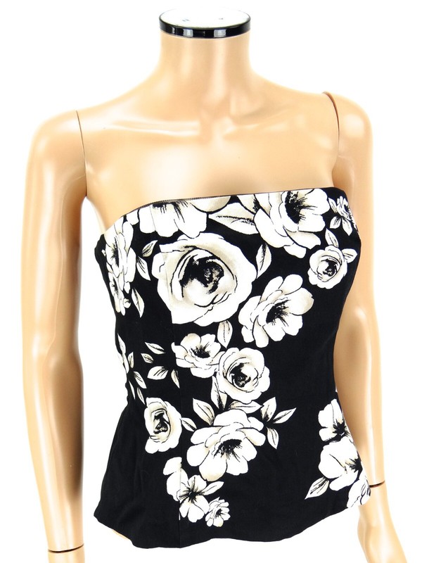 white house black market bustier top