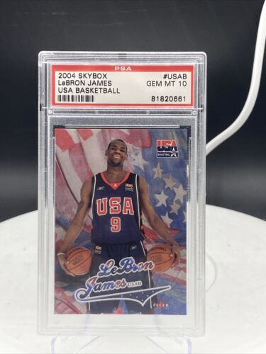 2002 Lebron James Signagrafix Prototype Rookie gem mint 10