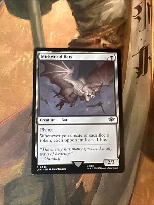 Mirkwood Bats 0095 Common Non Foil Lord of the Rings MTG Near Mint