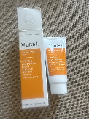 Murad City Skin Age Defense Broad Spectrum SPF 50, PA++++ 10 ml exp. 07/2025