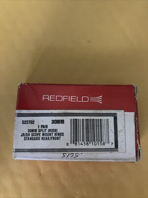 REDFIELD Split Rings Pair, 30MM Medium Standard Rear/Extended Front #523702 ( F