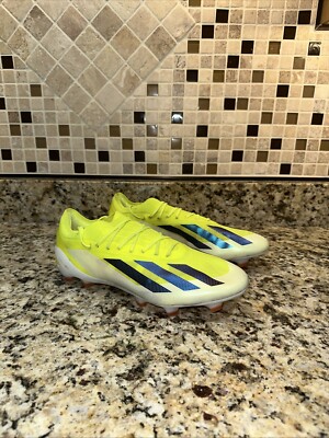 Size 11 ADIDAS X CRAZYFAST ELITE FG SolarYellow/CoreBlack/CloudWhite IE2376