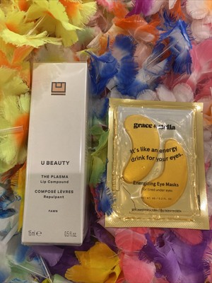 U Beauty FAWN The Plasma Lip Compound 0.5oz 15m EYE MASK SEALED