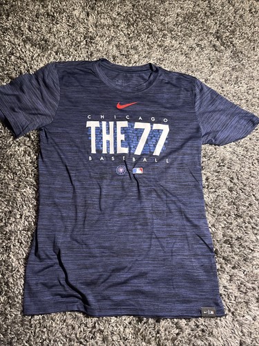 mlb chicago cubs baseball shirt ゲーム シャツ Nike Dri-Fit Chicago Cubs Baseball- The 77 Neighborhoods