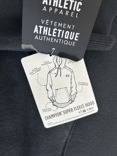 Champion Original Super Fleece Cone Hoodie Black S2202