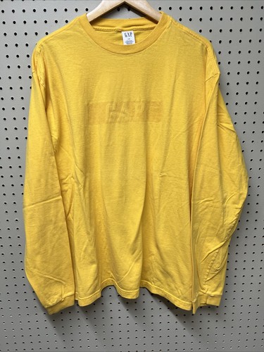 トップス 90s OLD GAP Henley Neck Tee vintage 90'S GAP Old Gap Henley neck thermal long T-shirt Men's L