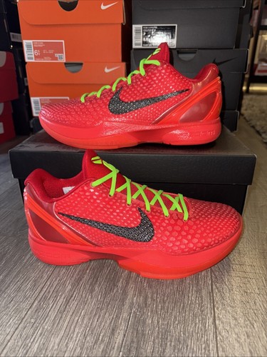 Nike Kobe 6 Protro Reverse Grinch Shoes Men's Size 11 FV4921