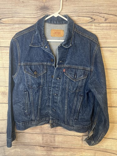 LEVI’S 70506-0217 USA 80s Levi's 70506 0217 Vintage 80s Denim Jacket USA Original, No