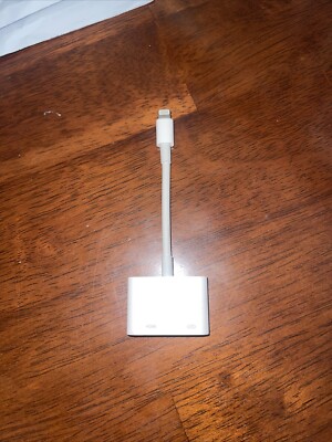 Apple Lightning to USB 3 Camera Adapter MK0W2AMA A1619 for iPhone iPad No Box