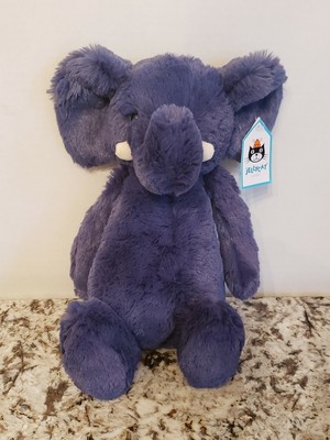 jellycat bashful blue elephant