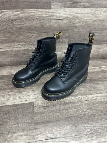 DR. MARTENS Air Wair US 5 UK-3 Glossy Yellow Patent Leather