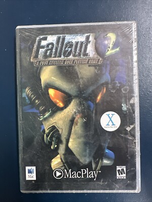 Fallout 2: A Post Nuclear RPG (MacPlay, 1998) Apple Mac OS X Version - Rare