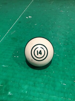 VTG Replacement Billiard Pool Ball Double Circle Ring 2 1/4'' Diameter # 14 (E)