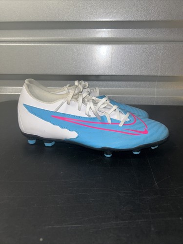 🔥NEW SZ 8 Nike Phantom GX Club MG Blue White Soccer Cleat