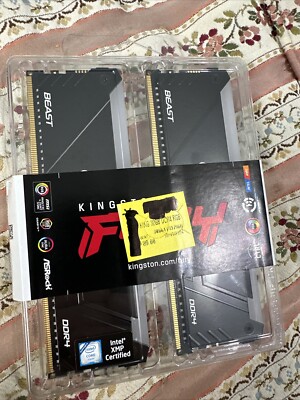Kingston FURY Beast RGB 32GB 3200MT/s DDR4 CL16 DIMM Kit of 2 KF432C16BB12AK2/32