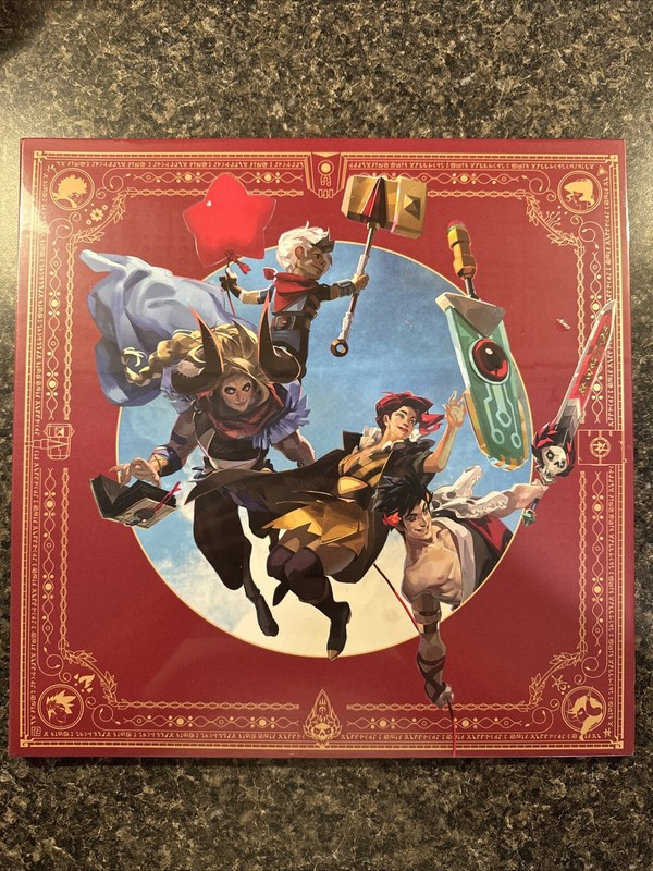 Songs of Supergiant Games Darren Korb Red Vinyl LP Soundtrack