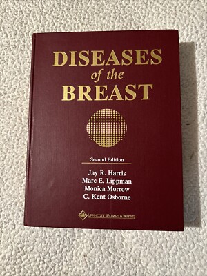 DISEASES OF THE BREAST - 2nd EDITION Harris Lippmann Morrow Osborne Excellent