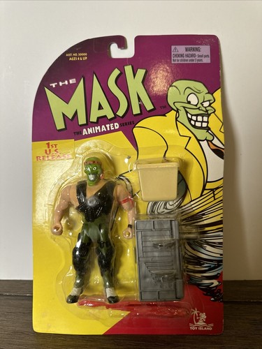 MASK THE ANIMATED SERIES SGT MASK 1997 TOY ISLAND 1st US Release