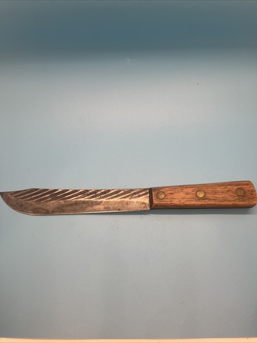 Vintage Case XX 431-7 Fixed Blade Full Tang 3 Pin Wood