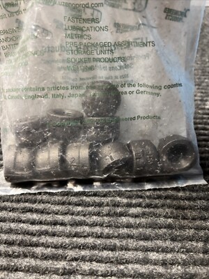 New Lot of 10 UZ 3/8'' BLACK MALLEABLE IRON CAP fitting pipe npt