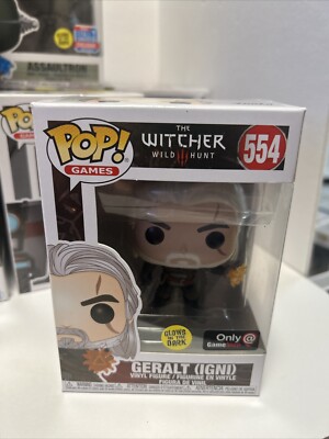 Funko Pop! Vinyl: The Witcher - Geralt (IGNI) (Glows in the Dark) - GameStop...