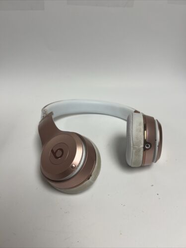 Beats Solo 3 Wireless Headphones Rose Gold For Parts Read