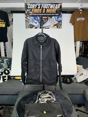 ANANKE Black  Jacket Zip Point Collar Men's Medium