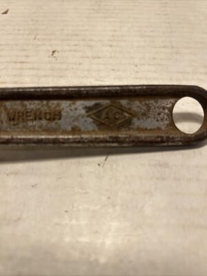 Vintage 10  Adjustable Wrench No. 7086 Diamond AC Logo Allis-Chalmers Delco ??