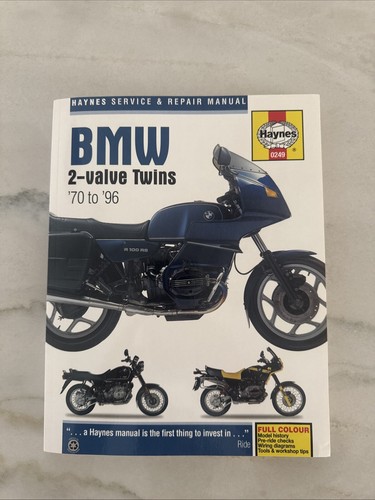 朝*び様 Haynes BMW 2-value Twins '70 to '96 BMW 2-Valve Twins '70 to '96 (Haynes Service & Repair Manual
