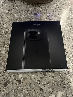 Google Pixel 9 Pro Fold 256GB Unlocked Obsidian Brand New Sealed NIB