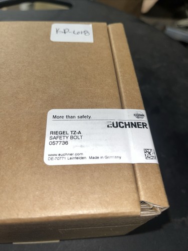 EUCHNER #RIEGEL TZ-A, Same Day Fast Shipping, New, KP-618