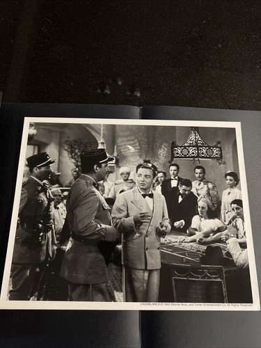 “Casablanca” 1943 Warner Brothers B&W (8X10) Authorized Prints 