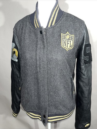 NIKE NFL Womens Super Bowl SB 50 Speed Destroyer Wool Jacket