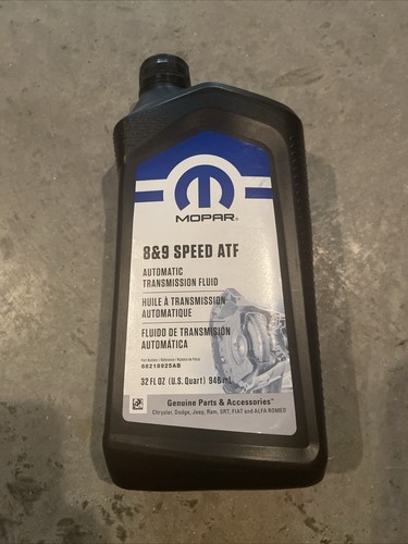 Mopar 68218925AB Automatic Transmission Fluid ZF 8 and 9 speed ATF