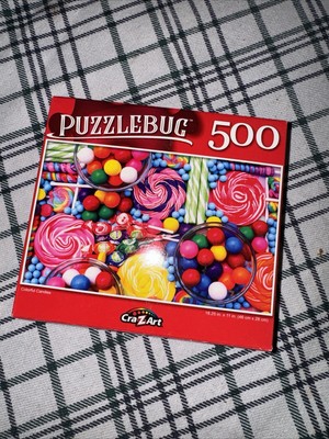 Puzzlebug 500 Piece Puzzle Colorful Candies18.25''  X 11'' New COLORFUL