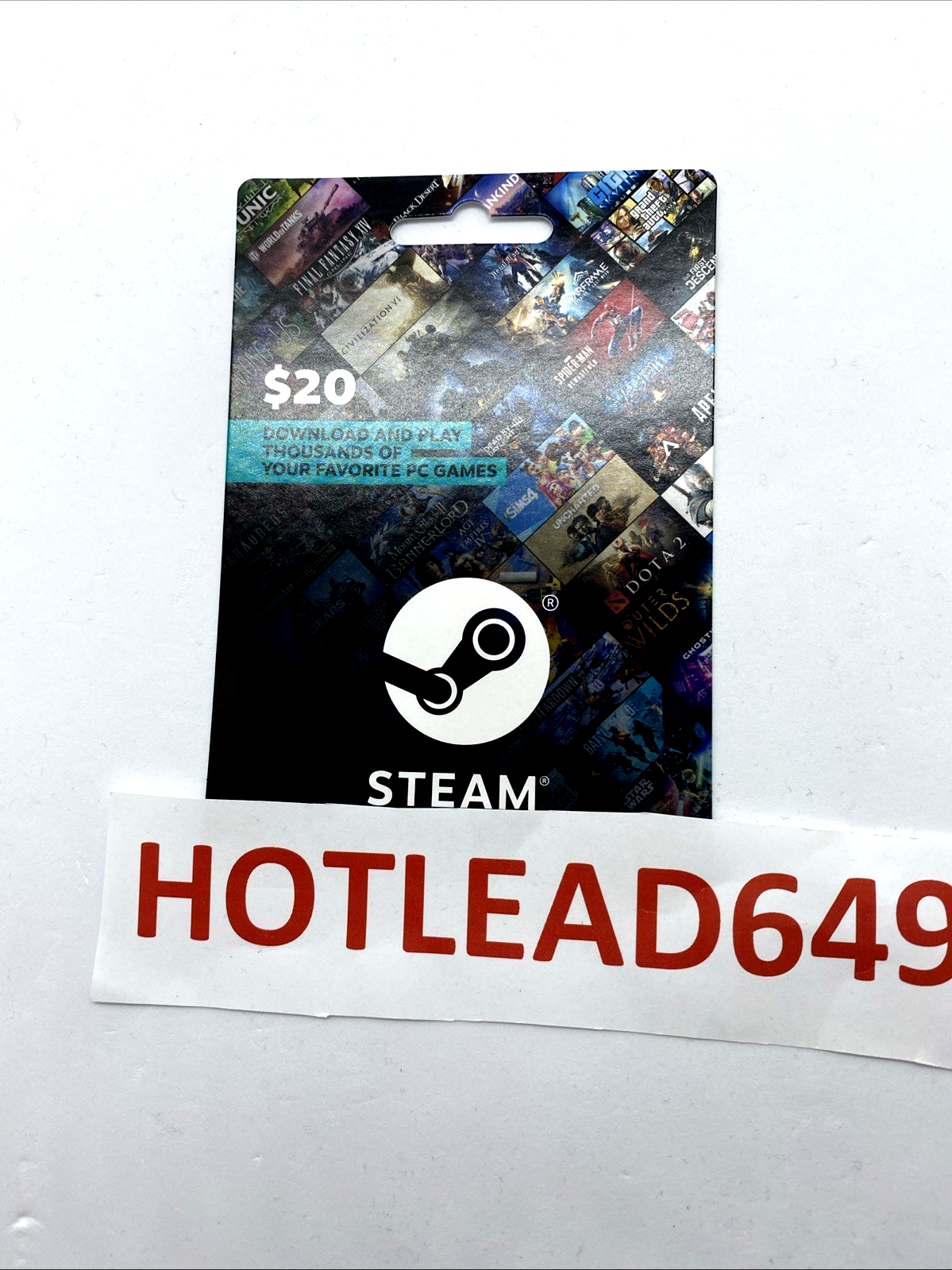 Steam Gift Card $20 Steam | eBay