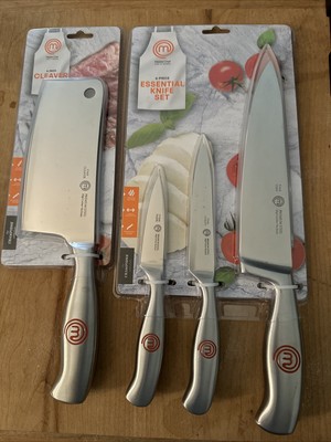 MasterCHEF Champions Collection 8pc. Chef Premium Knife Set Full-Tang SS - NEW