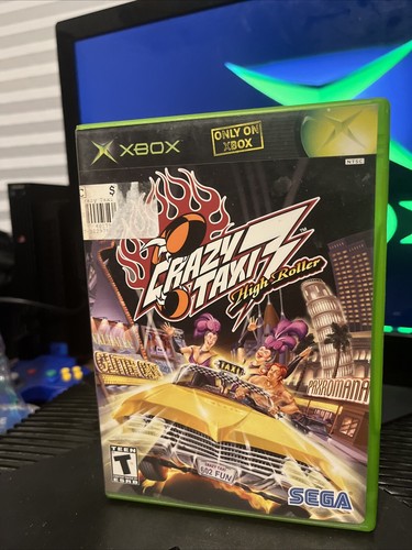Crazy Taxi 3: High Roller (Microsoft Xbox, 2002) Cib Tested Crazy Taxi 3: High Roller (Microsoft Xbox, 2002) Cib Tested
